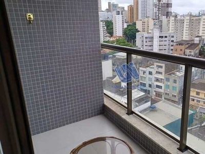 Apartamento para alugar tipo STUDIO com varanda e vista mar 22m2 na Barra