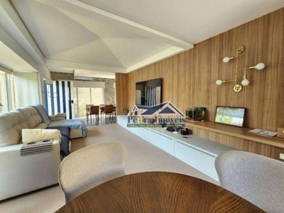Casa com 3 dormitórios à venda, 177 m² por r$ 2.450.000,00 - canto do forte - praia grande/sp