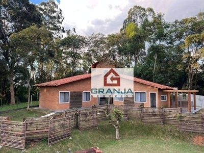 Casa com 3 dormitórios para alugar, 125 m² por r$ 6.200,00/mês - granja viana - carapicuíba/sp