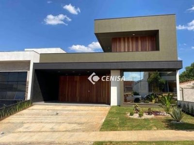 Casa com 3 suítes à venda, 262 m² - condominio milano - indaiatuba/sp