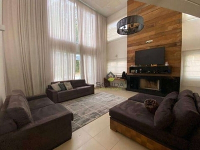 Casa com 5 dormitórios à venda, 515 m² por r$ 2.500.000,00 - residencial dos lagos - itupeva/sp