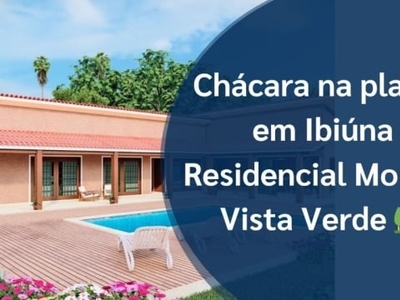 Chácara na planta, sua chácara ou casa construída por encomenda do seu jeito