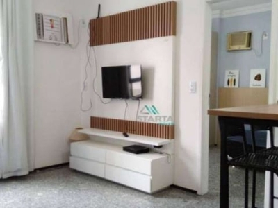 Flat com 1 dormitório para alugar, 39 m² por r$ 3.390,00/mês - meireles - fortaleza/ce