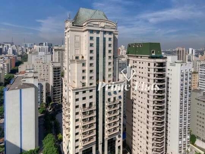Flat disponível para locação no Tryp São Paulo Higienópolis, com 32m², 1 dormitório e 1 va