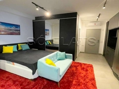 Flat no vn capote valente para locação contendo 32m², 1 dormitório e 1 vaga em pinheiros.