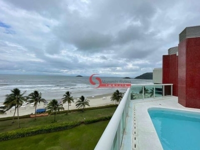 Penthouse com 4 dormitórios à venda, 367 m² por r$ 16.000.000,00 - riviera módulo 2 - bertioga/sp