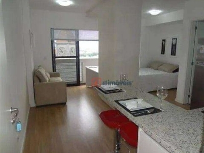 Studio com 1 dormitório para alugar, 34 m² por r$ 2.425,00/mês - centro - curitiba/pr