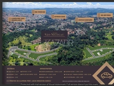 Terreno à venda reserva são nicolau, 408 m² por apenas r$ 490.000 - alpes de atibaia - atibaia/sp