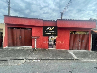 Casa com 1 dormitório para alugar, 85 m² por R$ 800,00/mês - Jardim Aclimação - Santo André/SP