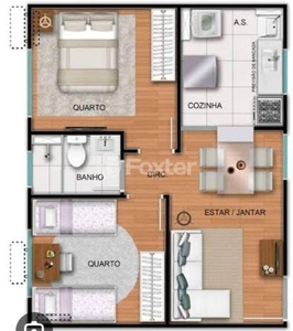 Apartamento 2 dorms à venda Avenida Lions Scharlau, Santos Dumont - São Leopoldo