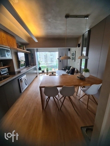 Apartamento à venda em Brooklin com 50 m², 1 quarto, 1 suíte, 1 vaga