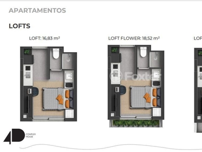 Loft 1 dorm à venda Rua Almirante Tamandaré, Floresta - Porto Alegre