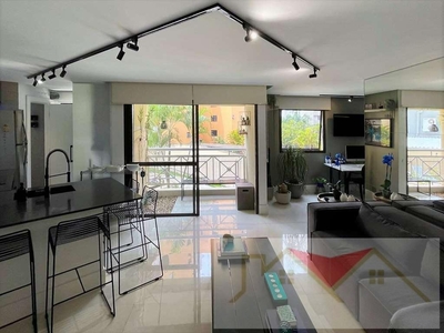 Apartamento 1 dormitório para venda em São Paulo / SP, Morumbi, 1 dormitório, 1 banheiro, 1 suíte, 2 garagens, mobilia inclusa, construido em 2005, área construída 58,20