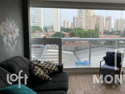 Apartamento à venda em Campo Belo com 70 m², 2 quartos, 1 suíte, 1 vaga