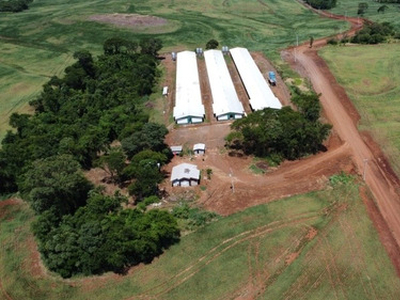 Propriedade Com,5 Alqueires,5 Aviários,4 Casas,2 Açude,2poço