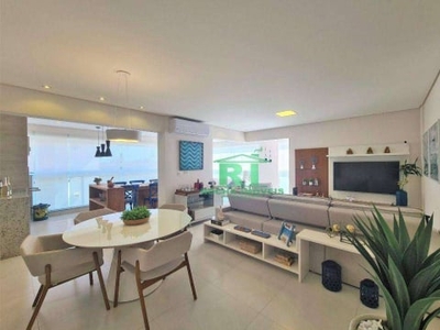 Apartamento com 3 dormitórios à venda, 154 m² por R$ 1.500.000,00 - Enseada - Guarujá/SP