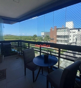 Apartamento com 3 dormitórios para alugar, 115 m² por R$ 11.190,00/mês - Campeche - Floria