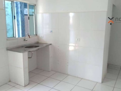 Casa com 1 dormitório para alugar, 40 m² por R$ 759,61/mês - Parque Capuava - Santo André/SP