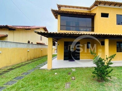 Casa com 4 dormitórios, 200 m² - venda no Guriri - Cabo Frio/RJ