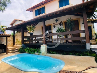 Casa com 4 dormitórios à venda, 310 m² nas Palmeiras - Cabo Frio/RJ