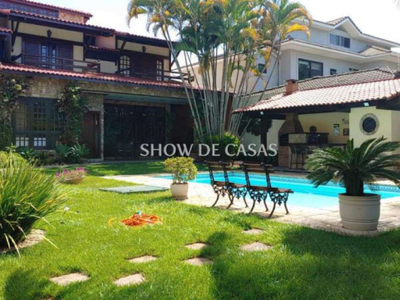 Casa em condomínio fechado com 5 quartos à venda na Avenida Gastão Senges, 1, Barra da Tijuca, Rio de Janeiro, 800 m2 por R$ 5.200.000