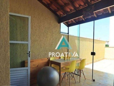 Cobertura com 2 dormitórios à venda, 98 m² - Vila Marina - Santo André/SP