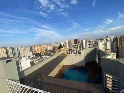 Cobertura Triplex com 4 dormitórios, 476 m² - venda ou aluguel - Centro - Londrina/PR