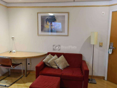 Flat com 1 dormitório para alugar, 26 m² por R$ 1.620,00/mês - Vila Mariana - São Paulo/SP