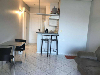 Flat com 1 dormitório para alugar, 34 m² por R$ 2.000,00/mês - Perdizes - São Paulo/SP