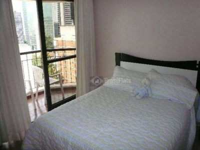 Flat com 1 dormitório para alugar, 35 m² por R$ 1.200,00/mês - Jardins - São Paulo/SP