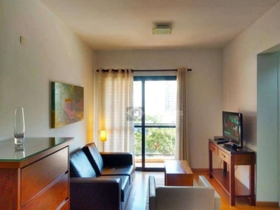 Flat com 1 dormitório para alugar, 42 m² por R$ 4.500,00/mês - Vila Nova Conceição - São Paulo/SP