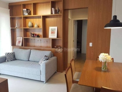 Flat com 2 dormitórios para alugar, 65 m² por R$ 6.500,00/mês - Chácara Santo Antônio (Zona Sul) - São Paulo/SP