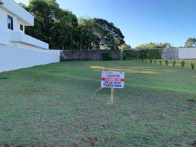 Terreno à venda, 553 m² por r$ 690.000,00 - condomínio villagio cataratas - foz do iguaçu/pr