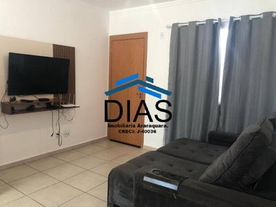 Apartamento em Campos Ville, Araraquara/SP de 79m² 2 quartos à venda por R$ 149.000,00