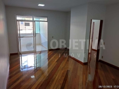 Apartamento para aluguel, 3 quartos, 1 suíte, 3 vagas, santa monica - uberlandia/mg