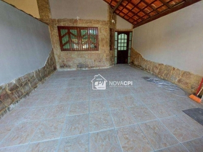 Casa à venda, 99 m² por r$ 470.000,00 - maracanã - praia grande/sp