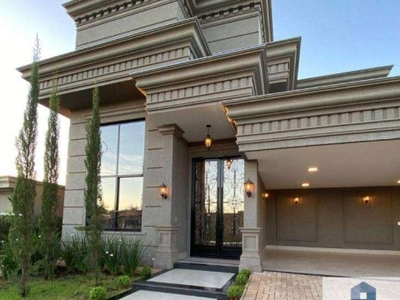 Casa com 3 dormitórios à venda, 300 m² por r$ 2.750.000,00 - loteamento residencial golden park - mirassol/sp