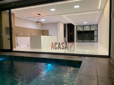 Casa com 3 suítes à venda - condomínio horto florestal villagio - sorocaba/sp