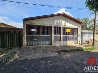 Casa com 6 dormitórios, 190 m² - venda por r$ 320.000,00 ou aluguel por r$ 2.400,00/mês - conjunto cachoeira dourada - goiânia/go