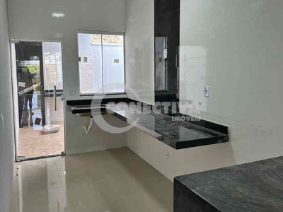 Casa com 3 quartos à venda no bairro Residencial Santa Fé, 87m²