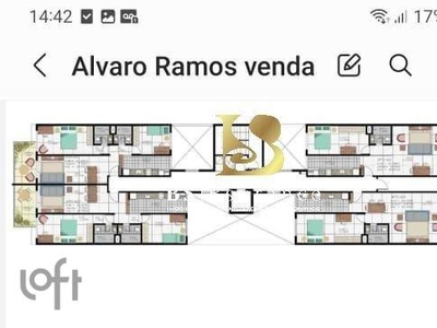 Apartamento à venda em Botafogo com 45 m², 2 quartos, 1 suíte