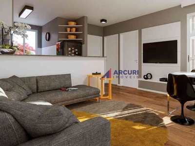 Apartamento com 2 quartos à venda no bairro Monte Azul, 46m²