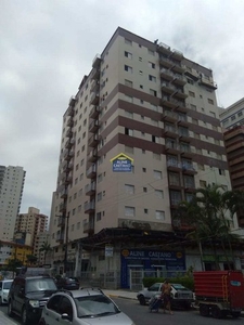 AP 2 dorms, Vl Tupi, FRENTE a praia, R$ 285 mil