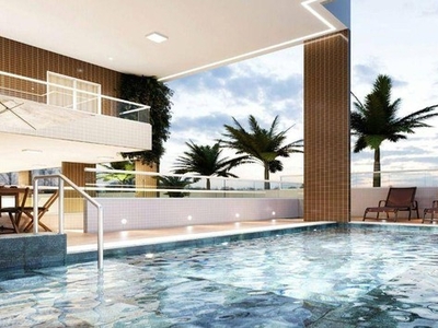 Apartamento com 1 dormitório à venda, 48 m² por R$ 315.000,00 - Vila Guilhermina - Praia G