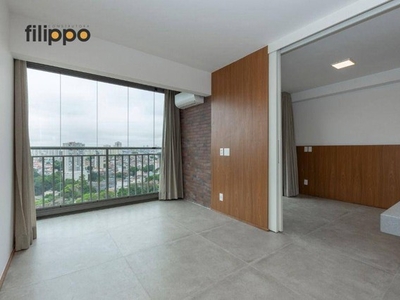 Apartamento com 1 dormitório para alugar, 37 m² por R$ 3.490,00/mês - Aclimação - São Paul