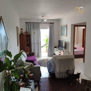 Apartamento com 2 dormitórios à venda, 70 m² por R$ 374.000,00 - Vila Guilhermina - Praia
