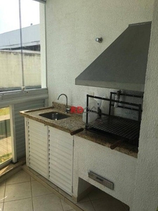 Apartamento com 2 dormitórios para alugar, 66 m² por R$ 2.500,00/mês - Loteamento Mogilar