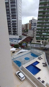 Apartamento com 2 dorms, Guilhermina, Praia Grande - R$ 290 mil, Cod: ACT2386