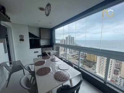Apartamento com 3 dormitórios à venda, 126 m² por R$ 1.000.000,00 - Tupi - Praia Grande/SP