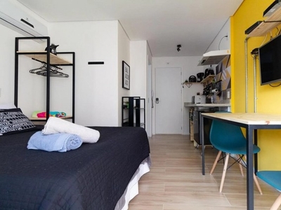 Apartamento para venda com 22m² com 1 quarto 1 banheiro 1 vaga em Consolação - São Paulo -